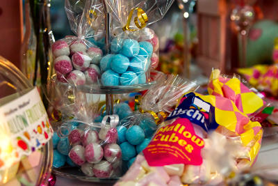 Süßigkeiten in der Candybar