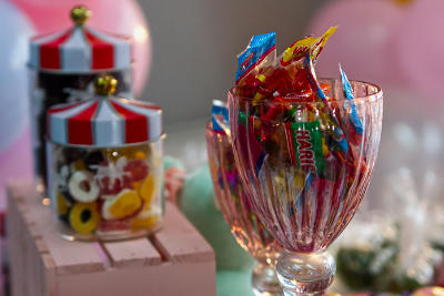 Candybar mit Süßigkeiten