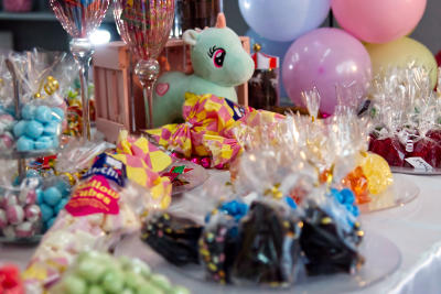 Candybar mit Süßigkeiten